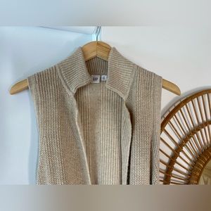 GAP duster sweater vest | size M tall